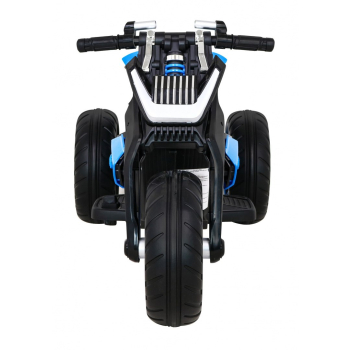 Motor Future na akumulator dla dzieci Niebieski + Panel audio + Wolny Start + Koła EVA